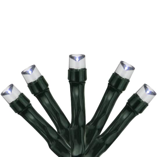 200ct. Cool White LED Solar Powered String Lights
